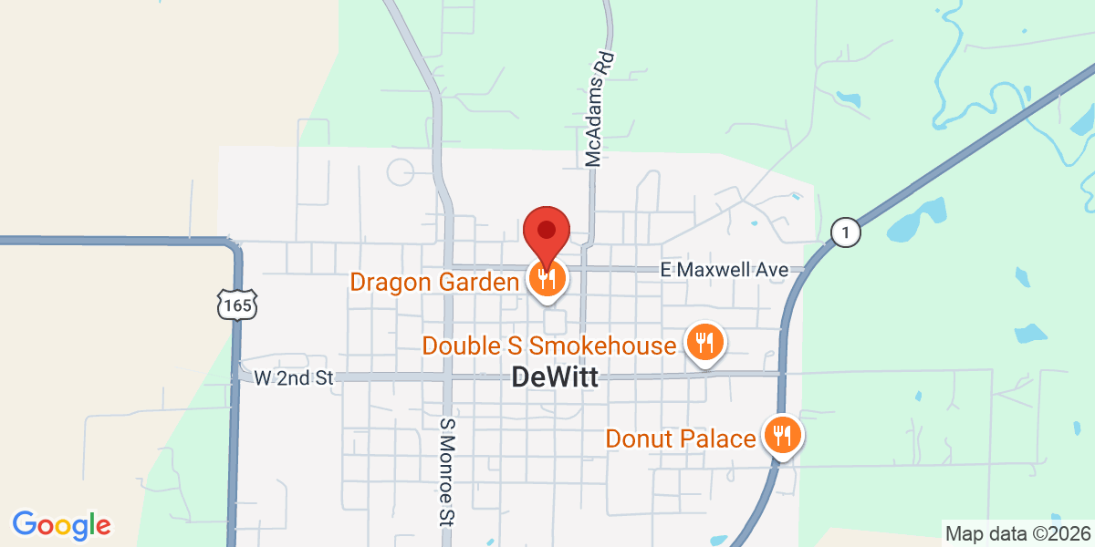 Map of DeWitt Public Library